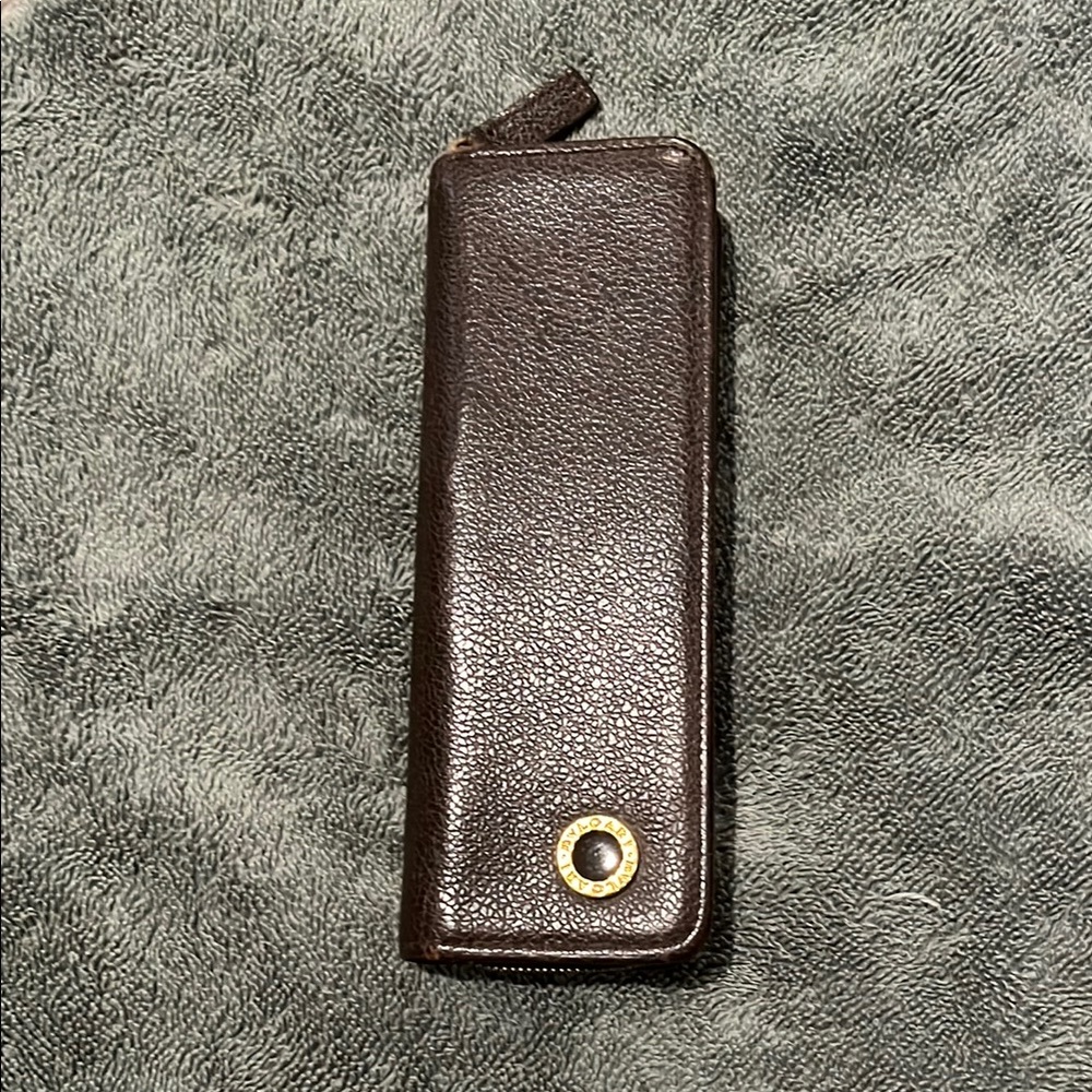 Bvlgari Leather Pen Case